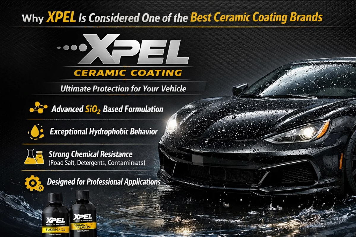 Why XPEL Is Considered One of the Best Ceramic Coating Brands