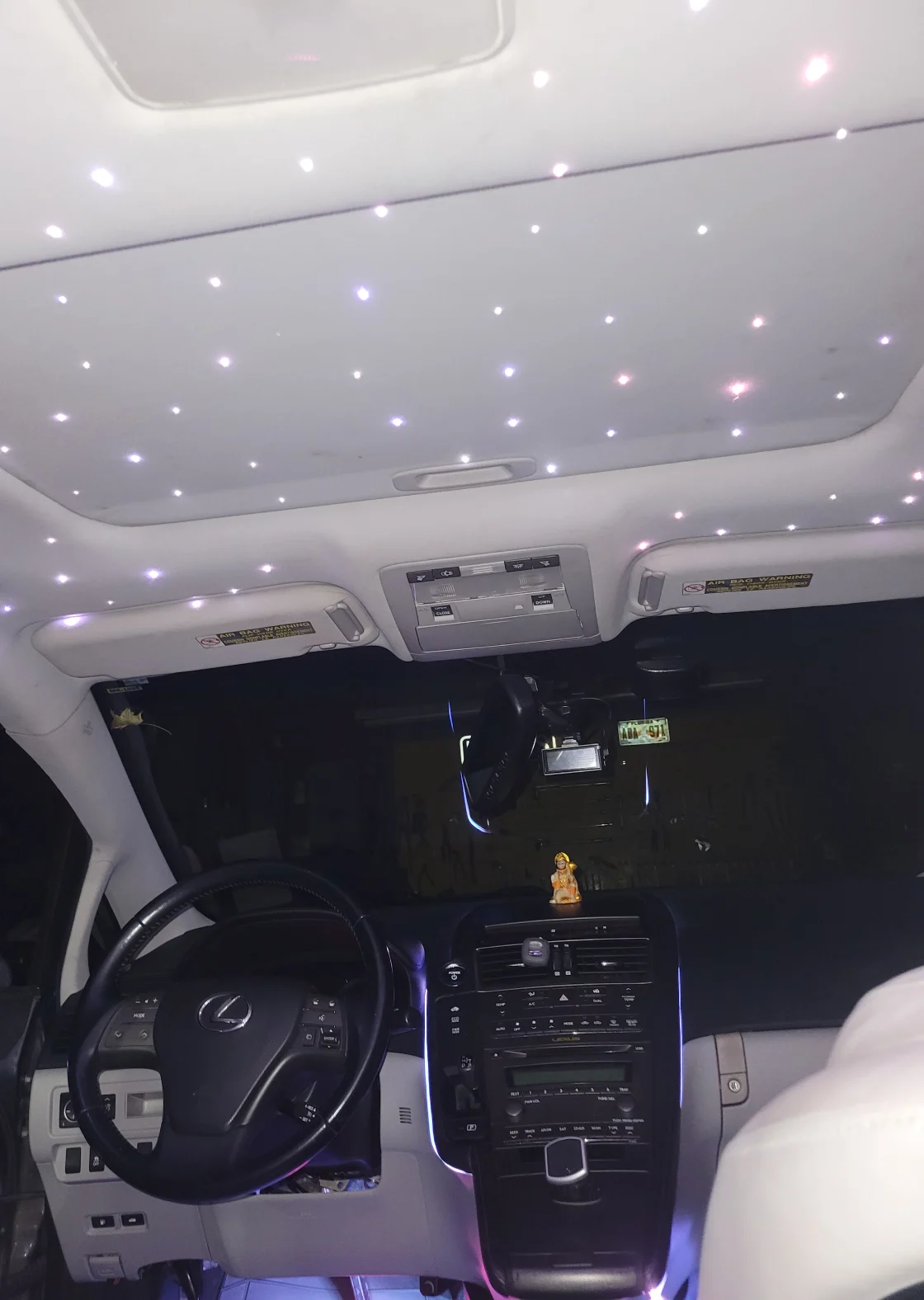 Styling for Star Headliner Installation