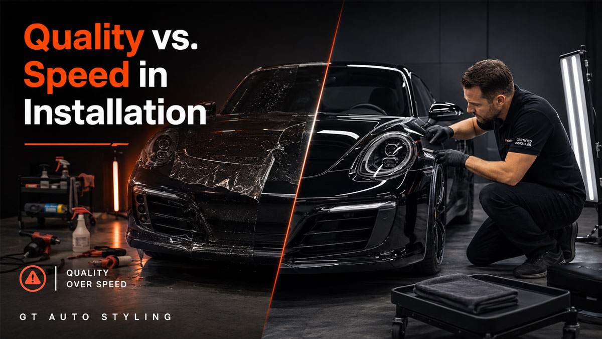 Quality vs. Speed in Installation
