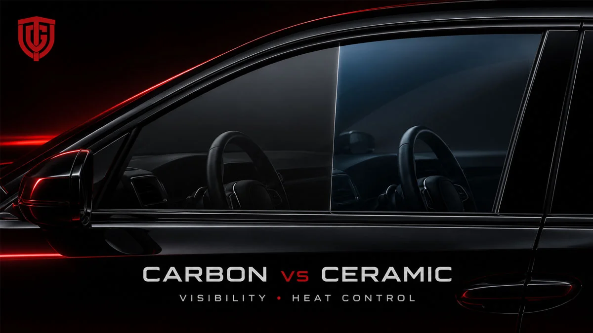Carbon vs Ceramic Tint: Visibility and Performance